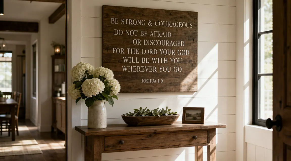 10 Scripture Signs That Make a Christian Home Feel Like a Place of Peace