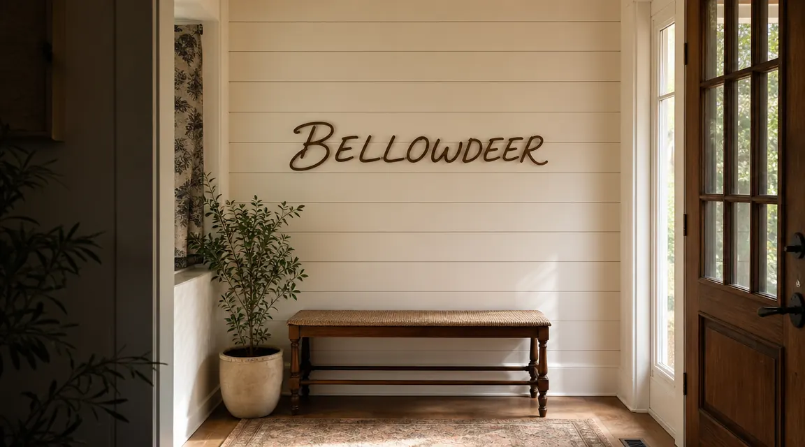 As for Me and My House Sign Honest Review: The Size, the Font, and What It Really Looks Like