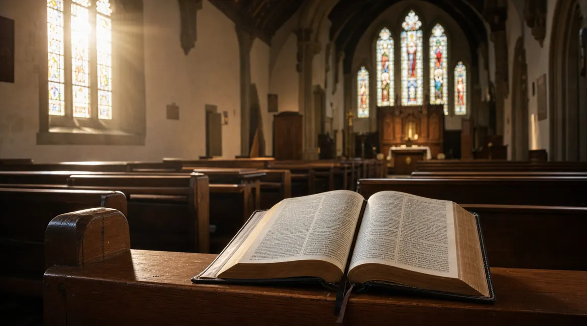 The Bible I Handed My Pastor on His Last Sunday Before Retirement