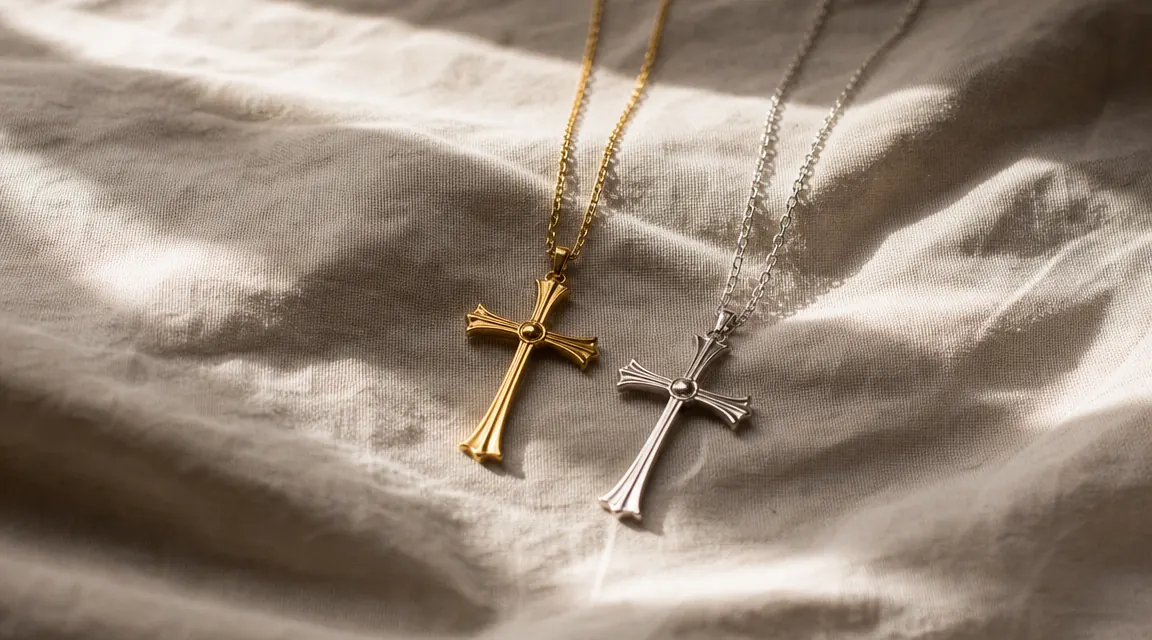 Gold Cross Necklace vs Sterling Silver Cross: Which Metal Holds Up Better as a Faith Gift?